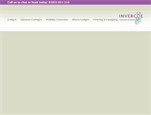 Tablet Screenshot of invercoe.co.uk